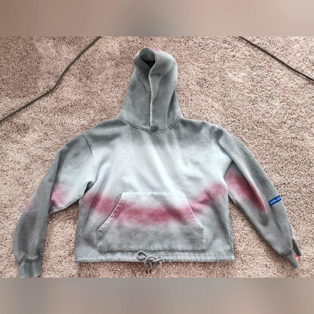 Jungles Jungles Tie Dye Cosmic Space Hoodie Sweatshirt Size L